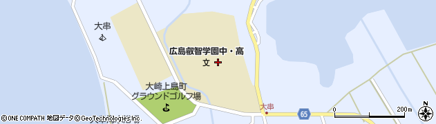 広島県立広島叡智学園中学校周辺の地図