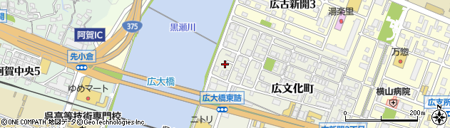 広島県呉市広文化町12周辺の地図