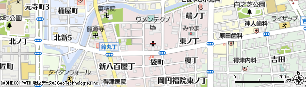 和歌山県和歌山市畑屋敷（中ノ丁）周辺の地図
