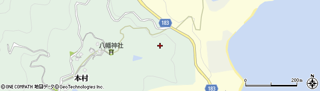 徳島県鳴門市瀬戸町撫佐（前山）周辺の地図