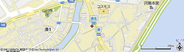 和歌山県和歌山市湊1835-6周辺の地図