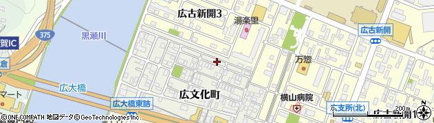 広島県呉市広文化町22周辺の地図