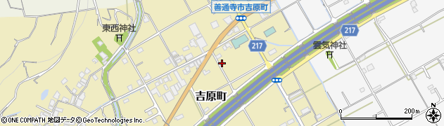 香川県善通寺市吉原町126周辺の地図