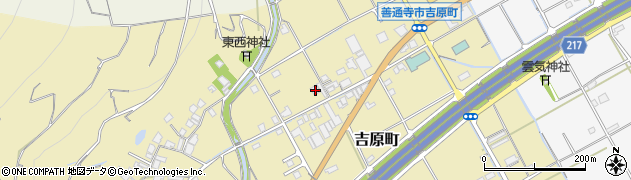 香川県善通寺市吉原町80周辺の地図