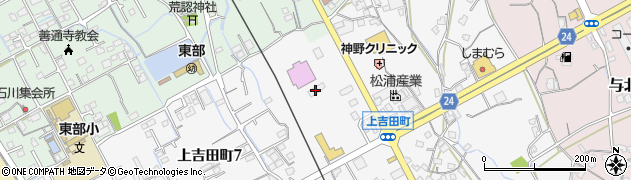 香川県善通寺市上吉田町378周辺の地図
