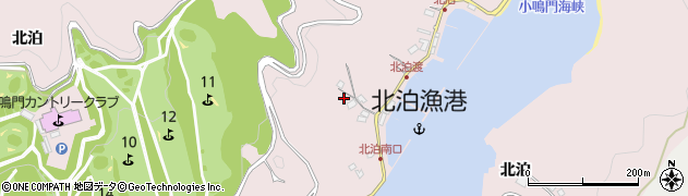 徳島県鳴門市瀬戸町北泊北泊331周辺の地図