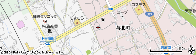 香川県善通寺市与北町3231周辺の地図