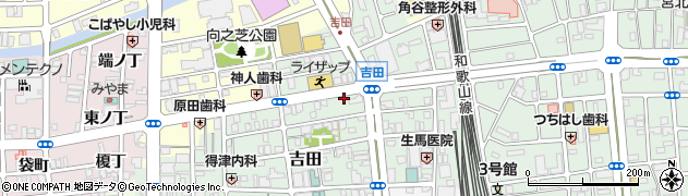 和歌山県和歌山市吉田474周辺の地図