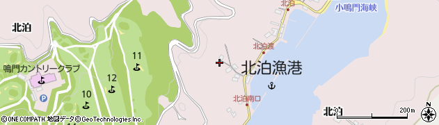 徳島県鳴門市瀬戸町北泊北泊330周辺の地図