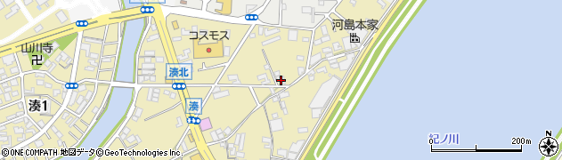和歌山県和歌山市湊1820-17周辺の地図