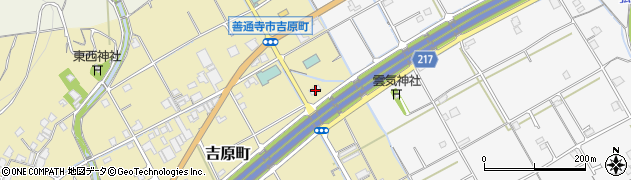 香川県善通寺市吉原町160周辺の地図