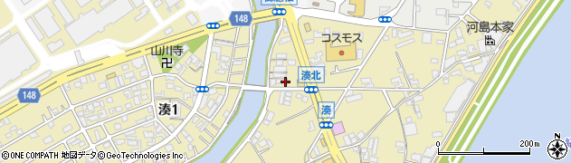 和歌山県和歌山市湊1833-4周辺の地図