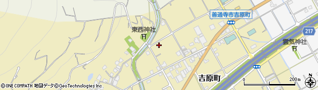 香川県善通寺市吉原町73周辺の地図