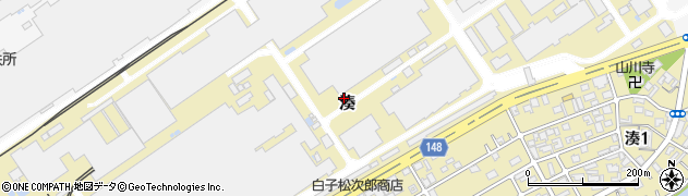 和歌山県和歌山市湊2051-4周辺の地図