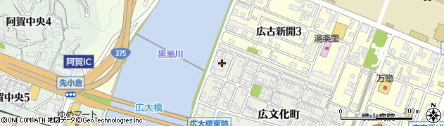 広島県呉市広文化町13周辺の地図
