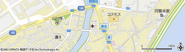和歌山県和歌山市湊1833-36周辺の地図