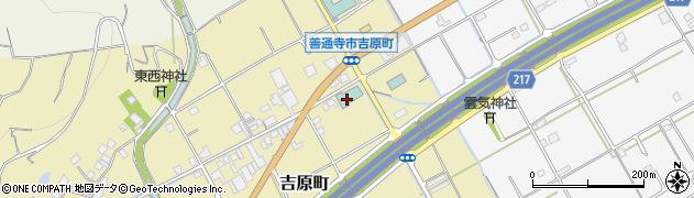 香川県善通寺市吉原町128周辺の地図