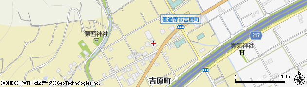 香川県善通寺市吉原町51周辺の地図