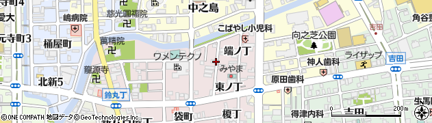 和歌山県和歌山市畑屋敷千体仏丁周辺の地図