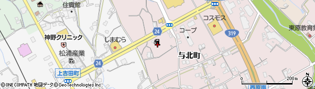 香川県善通寺市与北町3228周辺の地図