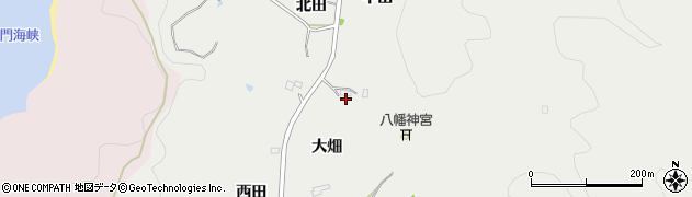 徳島県鳴門市瀬戸町中島田大畑周辺の地図