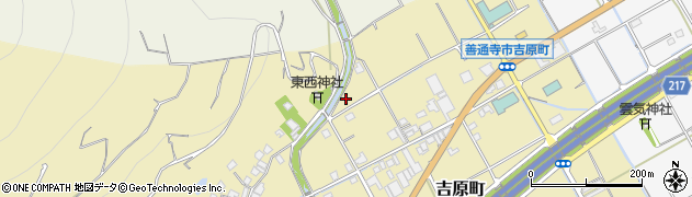 香川県善通寺市吉原町69周辺の地図