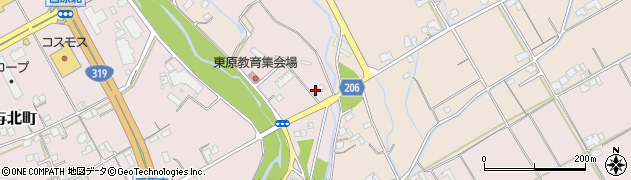 香川県善通寺市与北町2974周辺の地図