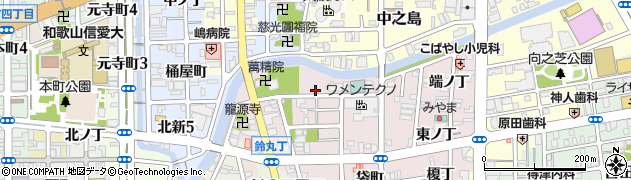 和歌山県和歌山市畑屋敷新道丁周辺の地図