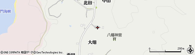 徳島県鳴門市瀬戸町中島田大畑19周辺の地図