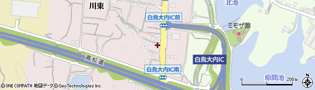 香川県東かがわ市川東1211周辺の地図