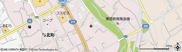 香川県善通寺市与北町3021周辺の地図