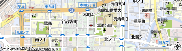 住友生命和歌山ビル周辺の地図