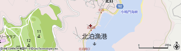 徳島県鳴門市瀬戸町北泊北泊229周辺の地図