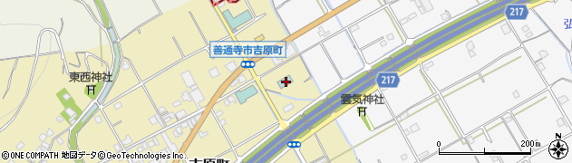 香川県善通寺市吉原町163周辺の地図