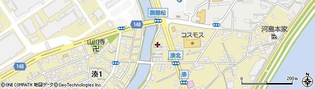 和歌山県和歌山市湊1833-12周辺の地図