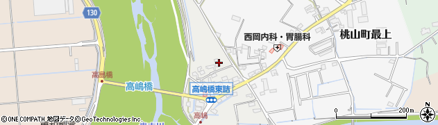 和歌山県紀の川市桃山町調月153周辺の地図