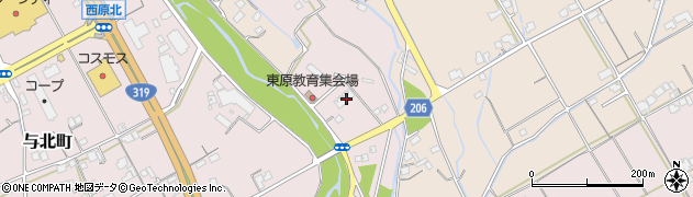 香川県善通寺市与北町2960周辺の地図