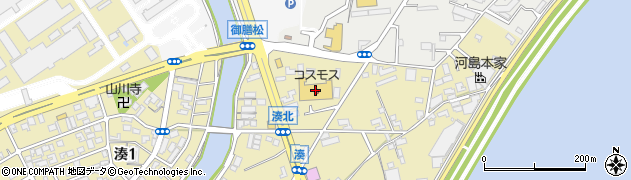 ドラッグコスモス御膳松店周辺の地図