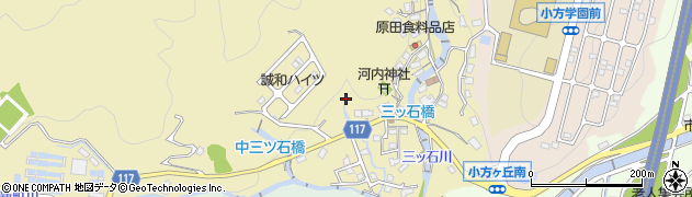 広島県大竹市三ツ石町周辺の地図