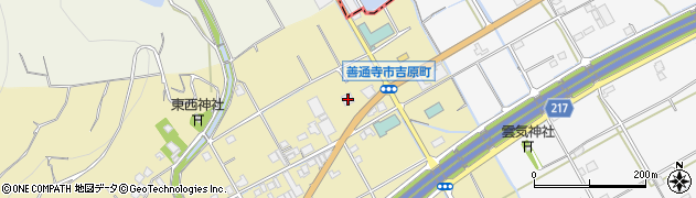 香川県善通寺市吉原町32周辺の地図