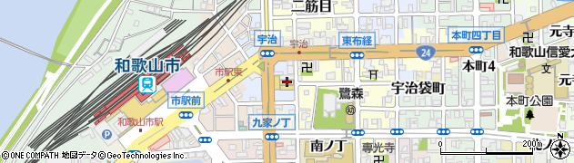 和歌山三菱自動車販売周辺の地図