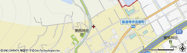 香川県善通寺市吉原町68周辺の地図