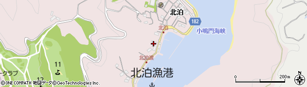 徳島県鳴門市瀬戸町北泊北泊219周辺の地図