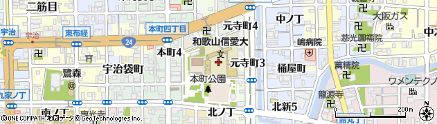 和歌山県和歌山市住吉町周辺の地図