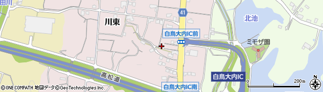 香川県東かがわ市川東1214周辺の地図