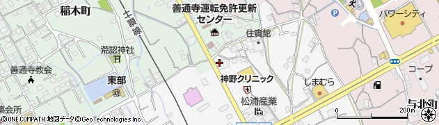 香川県善通寺市上吉田町365周辺の地図