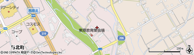 香川県善通寺市与北町2964周辺の地図