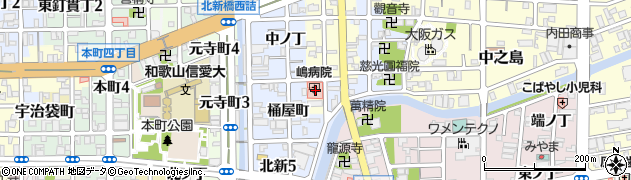 嶋病院（杏林会）周辺の地図