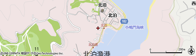 徳島県鳴門市瀬戸町北泊北泊217周辺の地図