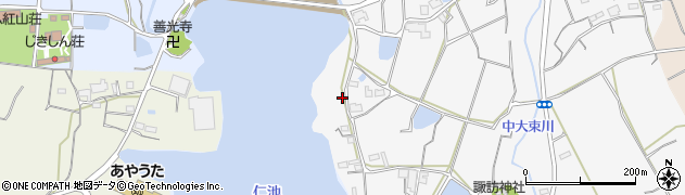 香川県丸亀市綾歌町栗熊西1464周辺の地図